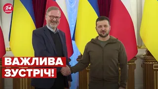 💥 Зустріч президента України Володимира Зеленського та прем’єр-міністра Чехії Петра Фіали