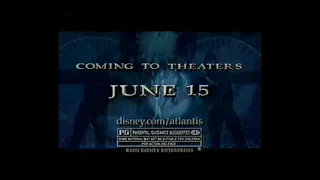 Atlantis The Lost Empire Movie Trailer 2001 - TV Spot