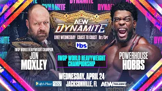 FULL MATCH - Jon Moxley vs. Powerhouse Hobbs – IWGP Heavyweight Championship: AEW Dynamite 2024