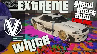 GTA 5 Online | EXTREME WHITE*Modded Paint Job* (GTA 5 Online Rare Crew Paint Jobs)