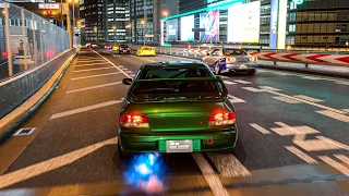 JDM Legends Tokyo Battle in a Fully Built WRX STI | Gran turismo 7 [PS5 4K]