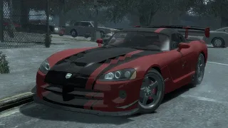 GTA IV [PC] - 2009 Dodge Viper SRT-10 (ACR) Mod