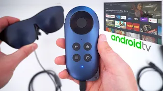 Rokid Max AR Glasses & Rokid Station: A Portable Android TV Experience!