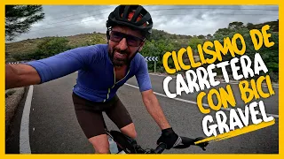 CICLISMO de CARRETERA con BICI GRAVEL... ¿Se puede hacer?