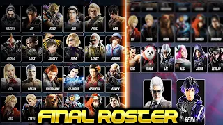Tekken 8 Final Roster... One Character Trailer Per Week