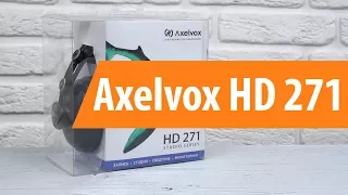 Распаковка Axelvox HD 271 / Unboxing Axelvox HD 271