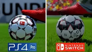 FIFA 19 | PS4 Pro VS Nintendo Switch | Graphics Comparison