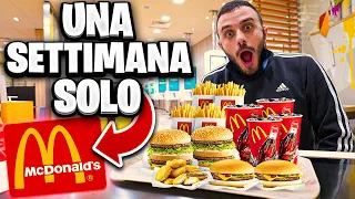 🍟🍔 MANGIO McDONALD’S PER UNA SETTIMANA!!! *non fatelo a casa*