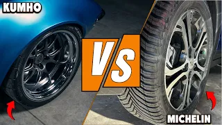 Kumho vs Michelin Tires: Which brand performs better in extreme driving conditions in 2024?