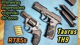 Taurus TH9 e RT85s, primeiras impressões e opinião do dono! Alguma delas já o deixou na mão?  38 9mm