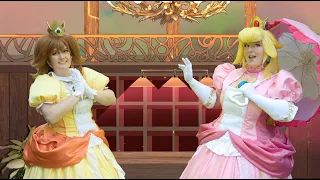 How we made our Princess Peach and Daisy cosplays