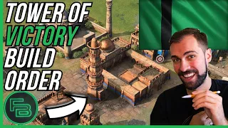 AoE4 Delhi Sultanate Tower of Victory Build Order