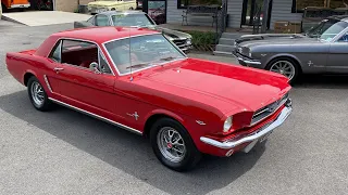 Test Drive 1965 Ford Mustang SOLD Fast $19,900 #1742