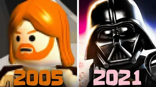 Эволюция серии игр LEGO Star Wars (2005-2021)