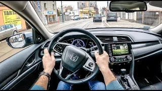 2021 Honda Civic 4d (1.5 VTEC 182 HP) | 0-100 | POV Test Drive #752 Joe Black