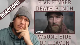 First Time Hearing FIVE FINGER DEATH PUNCH - WRONG SIDE OF HEAVEN (Reaction!!) Wow!!