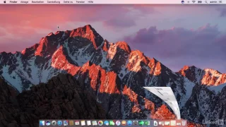 macOS Sierra – Grundlagen Tutorial: Das Dock: Programmwechsel via Dock, etc. |video2brain.com