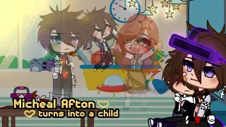 Micheal turns into a kid [] Gcmm[] Afton family fnaf gacha club [] my au [] AlexaFuntour