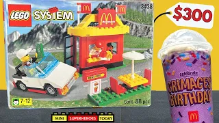 RARE LEGO McDonalds Restaurant Set 3438 REVIEW