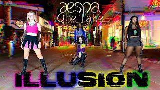 [KPOP IN PUBLIC | ONE TAKE] AESPA (애스파) - ‘ILLUSION’ (도깨비불) Dance Cover by Zone A from USA