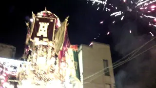 S.BARBARA 2015 ''Festa dei Cerei'' in via Emanuele Bellia, 2 dicembre