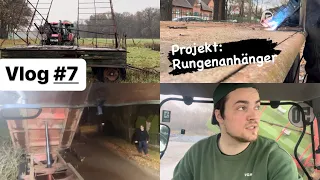 FarmVlog #7 | Projekt Rungenanhänger | Stammholzverkauf