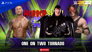 Randy Orton vs Brothers of Destruction Tornado Tag - WWE 2K22