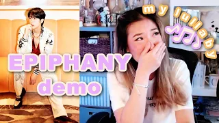 EPIPHANY Demo Version by BTS Jin REACTION | BTS Proof