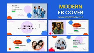 Modern Facebook Cover After Effects Templates | Design Video Animation | No Copyright