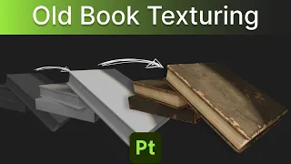 Old Book Texturing | Substance 3D Painter | Tutorial