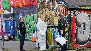 Politiet efterforsker overfald på Christiania - 20 mænd overfalder 1 mand m. slag og stik 28-04-2023