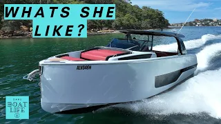 Real world test of the Cranchi A46 Luxury Tender