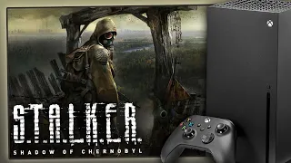 Stalker Shadows of Chernobyl (Тень Чернобыля) на Xbox Series X / Геймплей