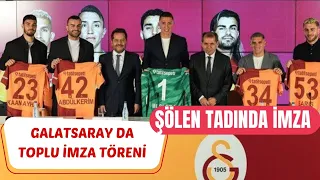 GALATASARAY'DA  İMZA TÖRENİ/ Galatasaray 5 oyuncu ile sözleşme uzatıyor #galatasaray #gs #gstv #gst