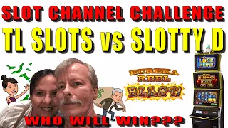 Slot Channel Challenge between TL Slots and Slotty D at Four Winds Casino