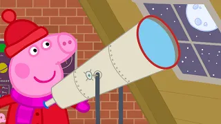 Stargazing In Grandpa Pig's Attic 🔭 | Peppa Pig Official Full Episodes