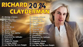 Richard Clayderman Greatest Hits 2024 🎹 Best Instrument Relaxing Piano 2024