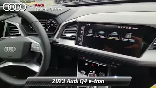 New 2023 Audi Q4 e-tron Premium Plus, Vienna, VA 23A0489