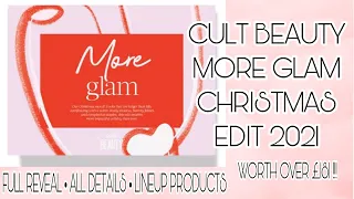 FULL REVEAL CULT BEAUTY MORE GLAM CHRISTMAS EDIT 2021 LINEUP WORTH OVER £181 | UNBOXINGWITHJAYCA