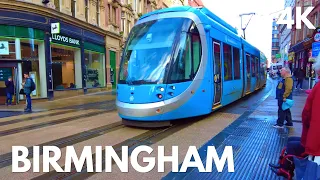 Birmingham City Centre Walking Tour 🇬🇧 4K | Bullring | Birmingham | United Kingdom