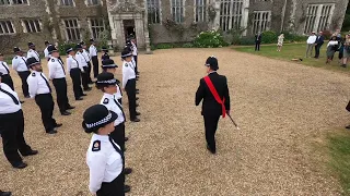 Surrey Police Pass Out Parade / Independent Patrol Ceremony on 29th June 2022