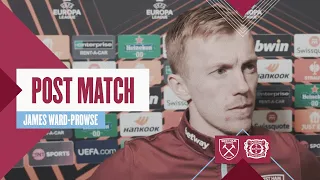"We left everything out there" | James Ward-Prowse Post Match | West Ham 1-1 Bayer 04 Leverkusen