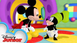 Goofy Turns into a Baby 👶🏼| Mickey Mornings | Mickey Mouse Clubhouse | Disney Junior