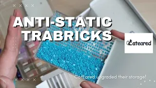 Trabricks UPGRADE! Now Anti-Static! Diamond Painting Trays and Storage