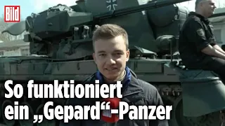 „Gepard“: So können der Flugabwehrpanzer der Ukraine helfen