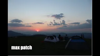 camping on max patch