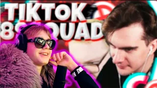 РЕАКЦИЯ ДРЕЙКА НА ПОДБОРКА МЕМОВ ИЗ ТИКТОКА С 89-ЫМ СКВАДОМ | TIKTOK MEMES 89 SQUAD #34