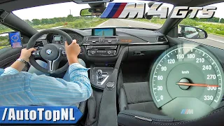BMW M4 GTS *300km/h* on AUTOBAHN [NO SPEED LIMIT] by AutoTopNL