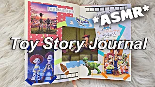 One Minute Toy Story Journal ASMR | Scrapbook No Talking