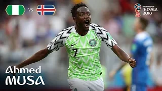 Ahmed MUSA Goal - Nigeria v Iceland - MATCH 24